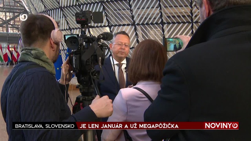 JE LEN JANUÁR A UŽ MEGAPÔŽIČKA