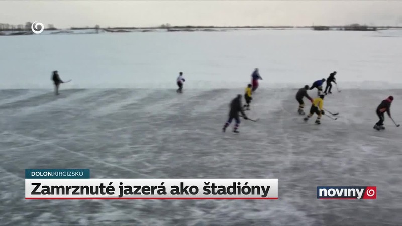 Zamrznuté jazerá ako štadióny