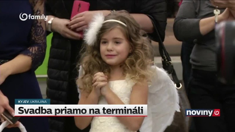 Svadba priamo na termináli