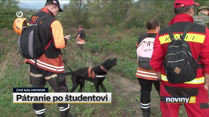 Pátranie po študentovi
