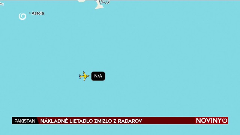 NÁKLADNÉ LIETADLO ZMIZLO Z RADAROV