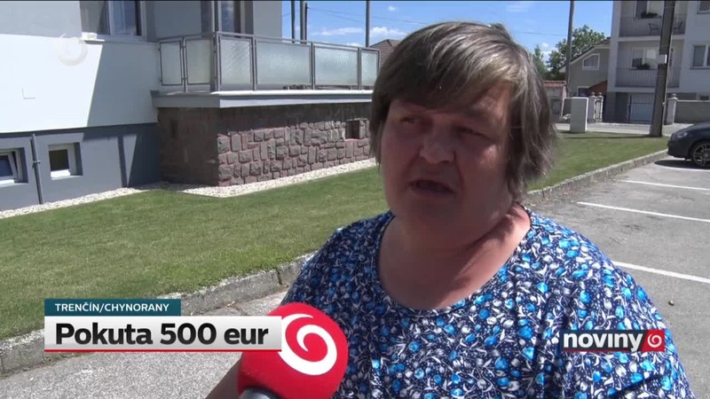 Pokuta 500 eur