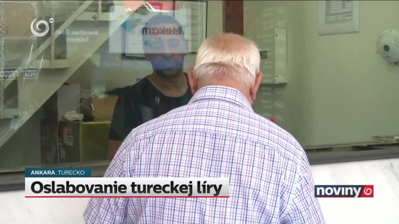 Oslabovanie tureckej líry