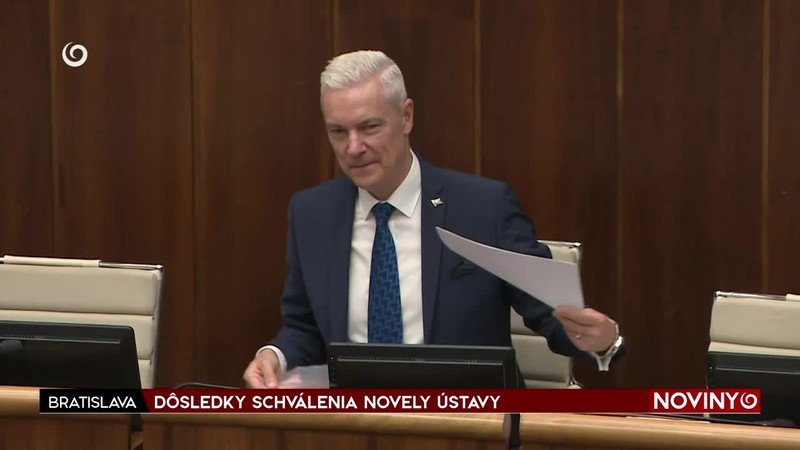 DÔSLEDKY SCHVÁLENIA NOVELY ÚSTAVY