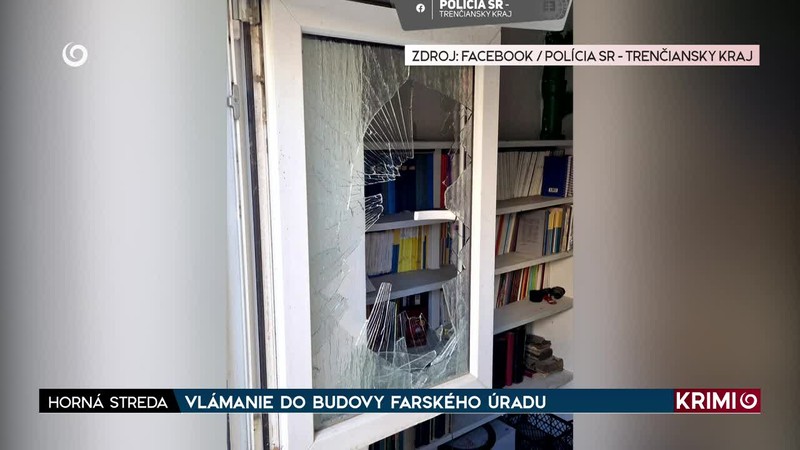 VLÁMANIE DO BUDOVY FARSKÉHO ÚRADU