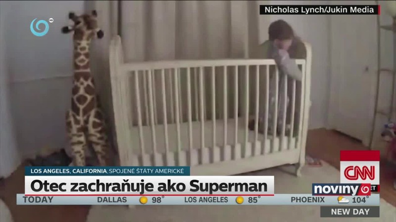 Otec zachraňuje ako Superman