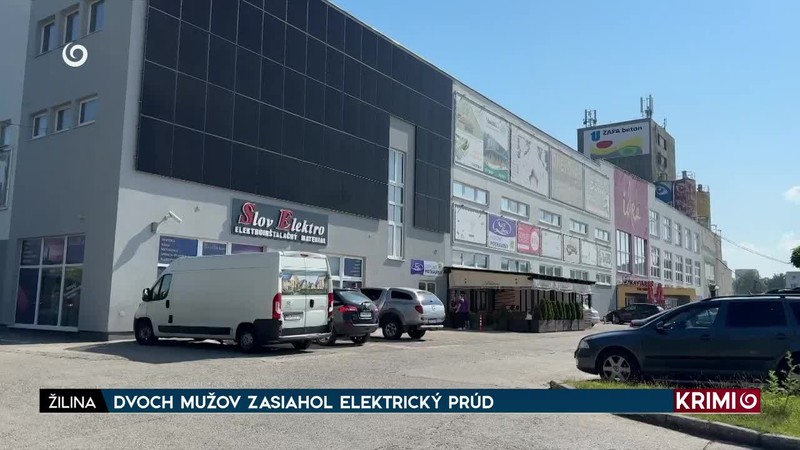 DVOCH MUŽOV ZASIAHOL ELEKTRICKÝ PRÚD