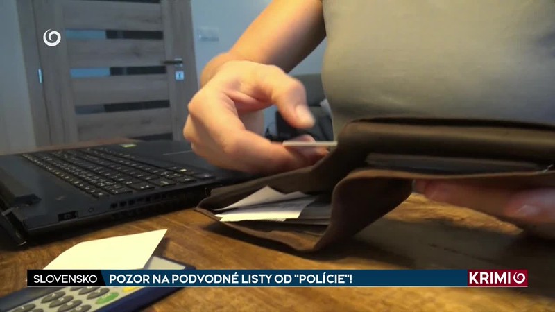POZOR NA PODVODNÉ LISTY OD "POLÍCIE"!