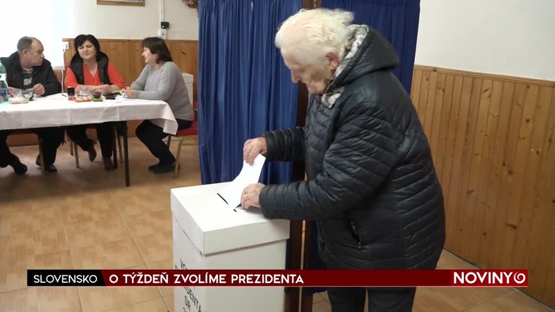 O TÝŽDEŇ ZVOLÍME PREZIDENTA