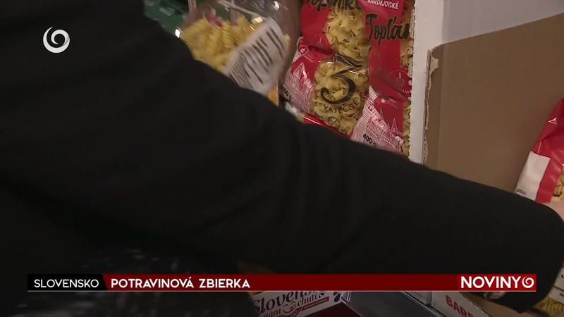 POTRAVINOVÁ ZBIERKA