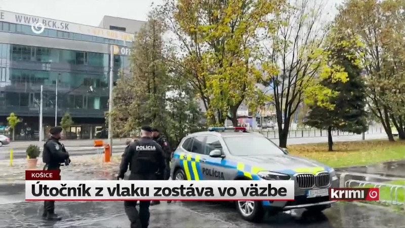 Útočník z vlaku zostáva vo väzbe