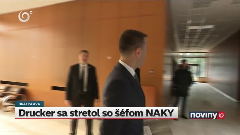 Drucker sa stretol so šéfom NAKY