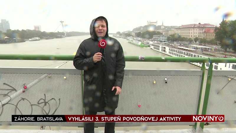 VYHLÁSILI 3. STUPEŇ POVODŇOVEJ AKTIVITY