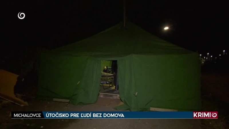 ÚTOČISKO PRE ĽUDÍ BEZ DOMOVA