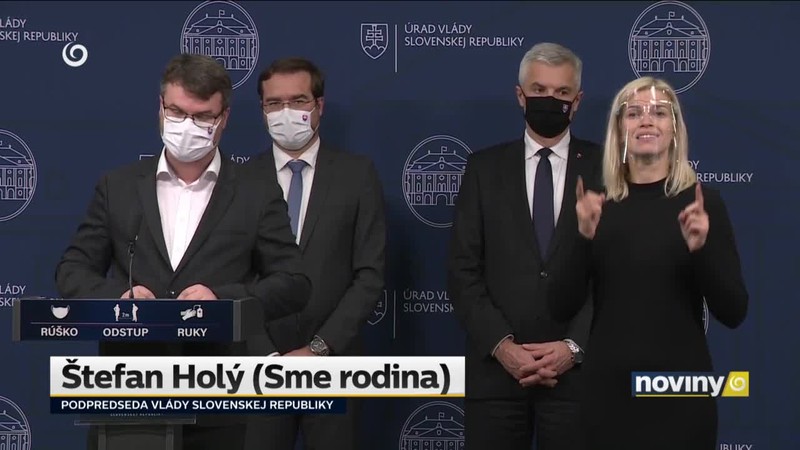 Vláda o zákaze vychádzania