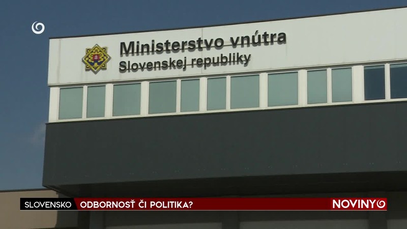 ODBORNOSŤ ČI POLITIKA?