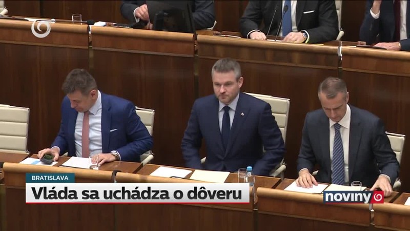 Vláda sa uchádza o dôveru