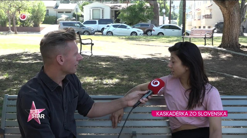 KASKADÉRKA ZO SLOVENSKA