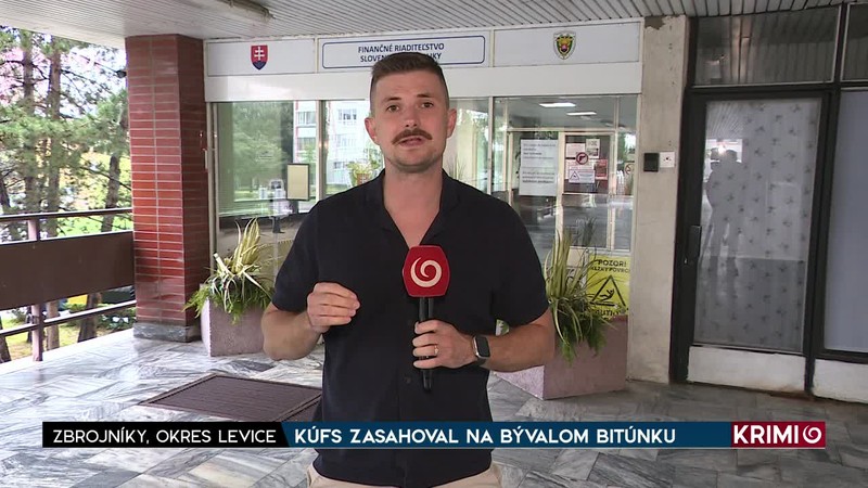 KÚFS ZASAHOVAL NA BÝVALOM BITÚNKU