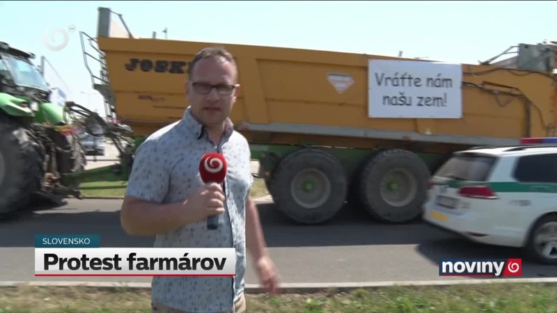 Protest farmárov