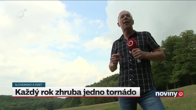 Každý rok zhruba jedno tornádo