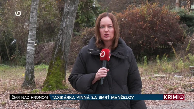 TAXIKÁRKA VINNÁ ZA SMRŤ MANŽELOV