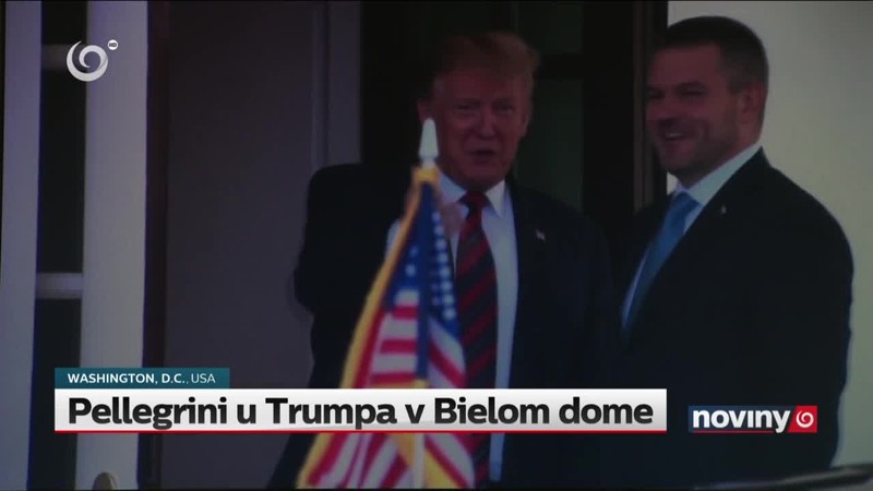 Pellegrini u Trumpa v Bielom dome