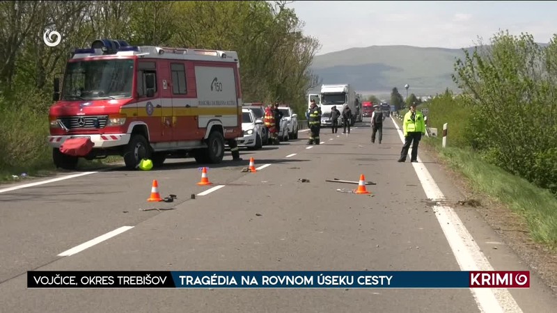 TRAGÉDIA NA ROVNOM ÚSEKU CESTY