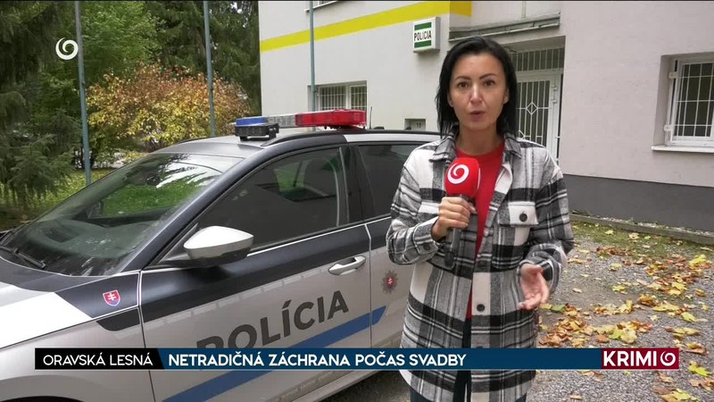 NETRADIČNÁ ZÁCHRANA POČAS SVADBY