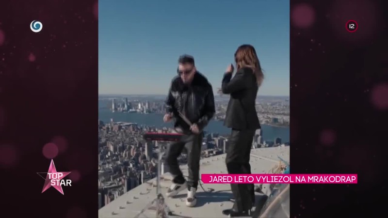 Jared Leto vyliezol na mrakodrap