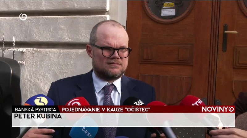 POJEDNÁVANIE V KAUZE "OČISTEC"