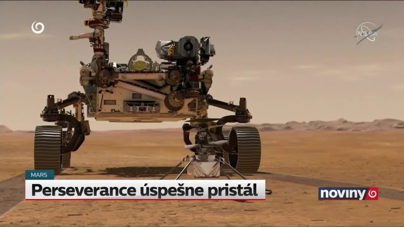 Perseverance úspešne pristál