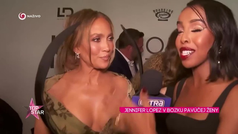 JENNIFER LOPEZ V BOZKU PAVÚČEJ ŽENY