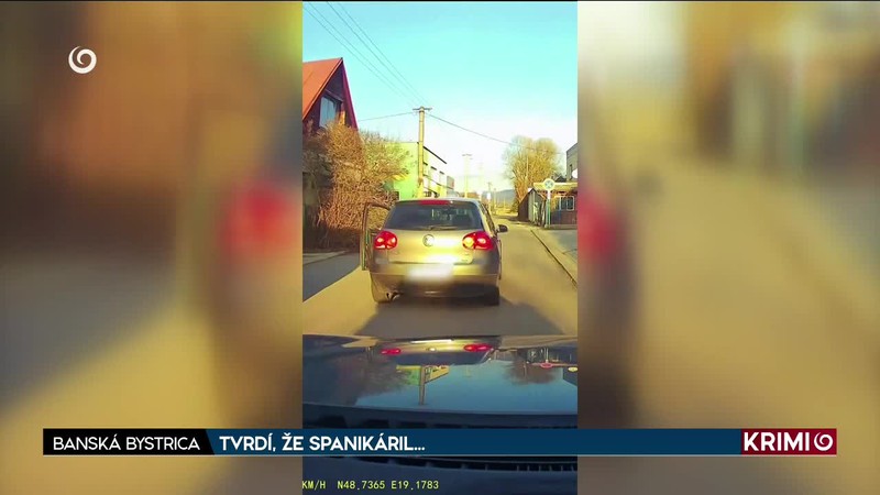 TVRDÍ, ŽE SPANIKÁRIL...