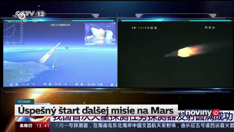Úspešný štart ďalšej misie na Mars