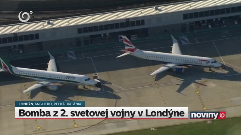 Bomba z 2. svetovej vojny v Londýne
