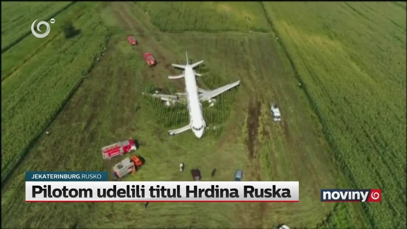 Pilotom udelili titul Hrdina Ruska