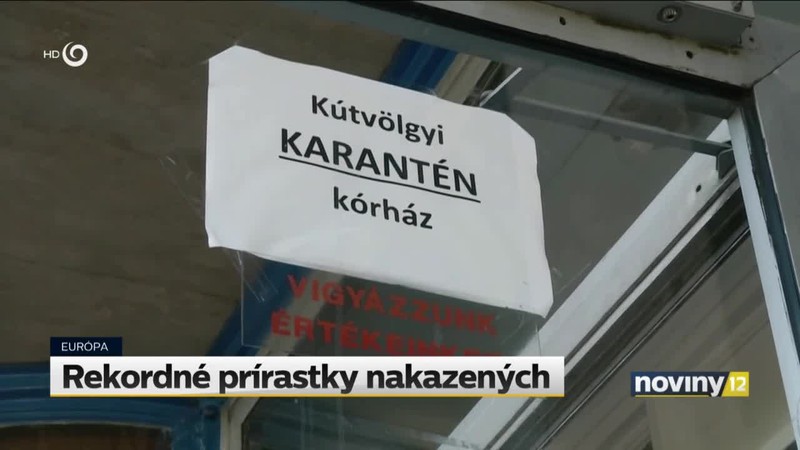 Rekordné prírastky nakazených