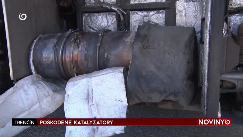 POŠKODENÉ KATALYZÁTORY