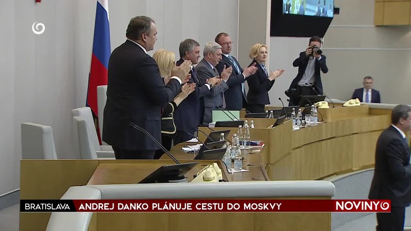 ANDREJ DANKO PLÁNUJE CESTU DO MOSKVY