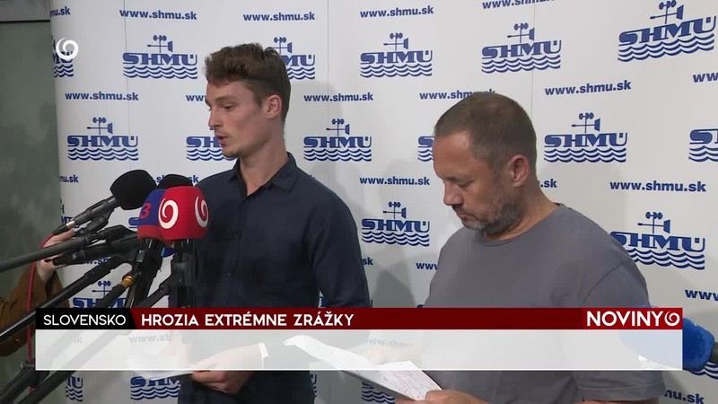 HROZIA EXTRÉMNE ZRÁŽKY