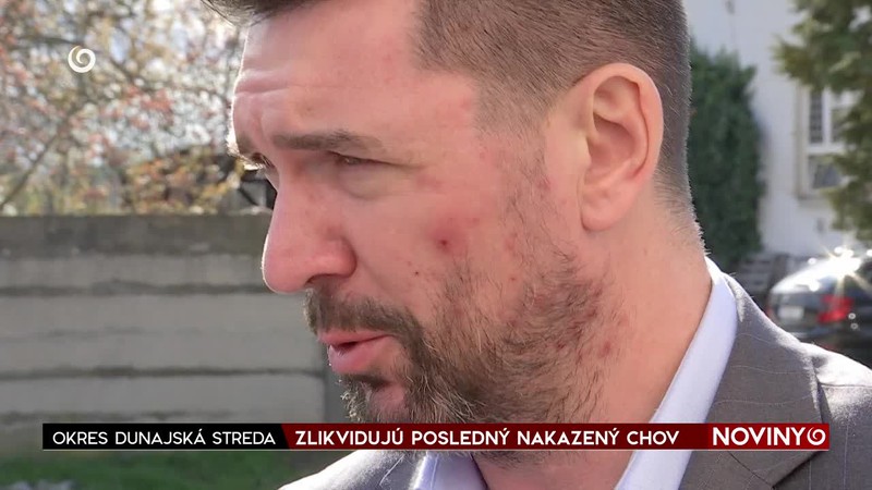 ZLIKVIDUJÚ POSLEDNÝ NAKAZENÝ CHOV