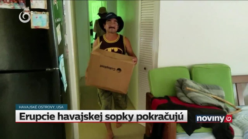 Erupcie havajskej sopky pokračujú