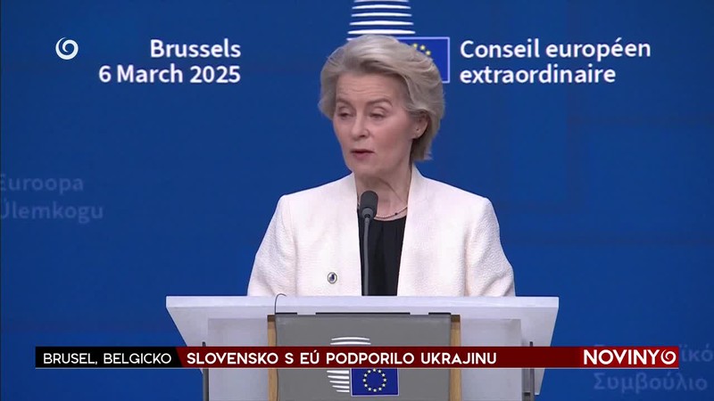 SLOVENSKO S EÚ PODPORILO UKRAJINU
