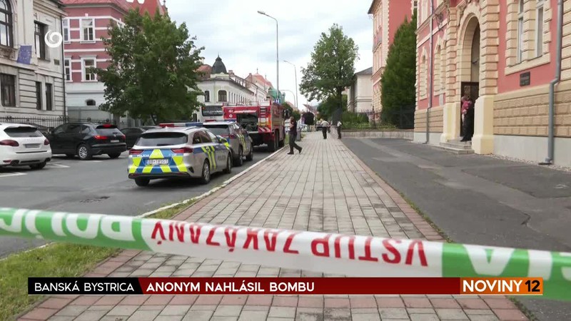 ANONYM NAHLÁSIL BOMBU