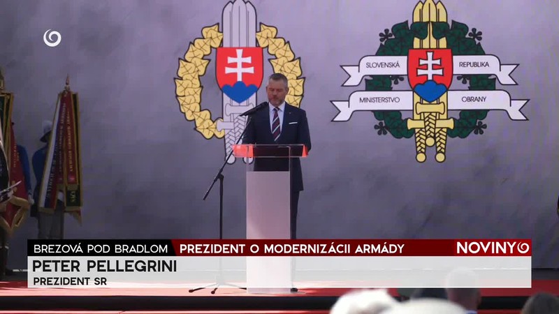 PREZIDENT O MODERNIZÁCII ARMÁDY