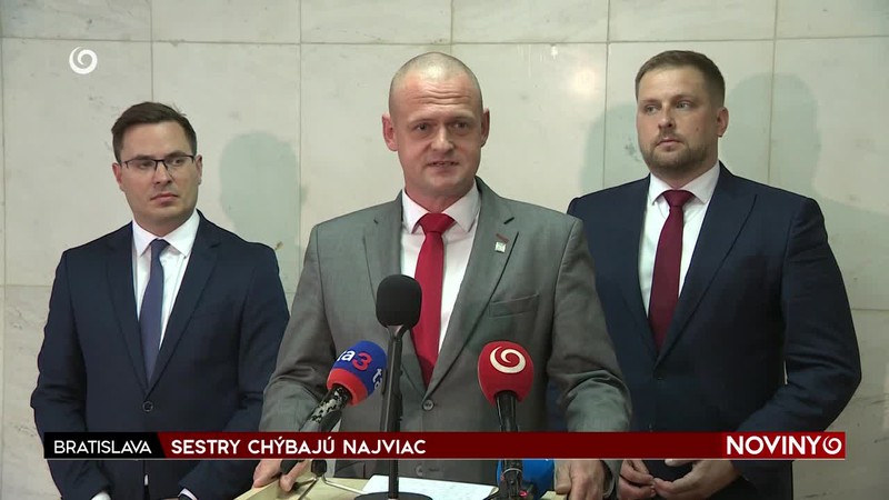 SESTRY CHÝBAJÚ NAJVIAC