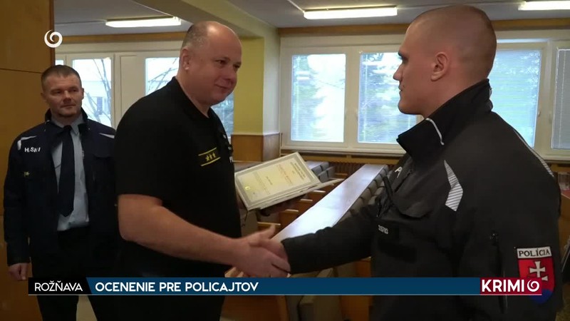 OCENENIE PRE POLICAJTOV