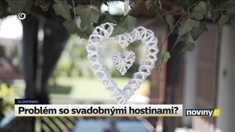 Problém so svadobnými hostinami?