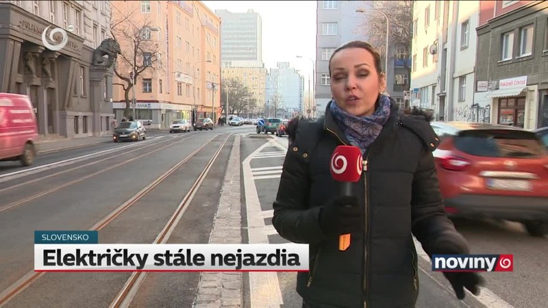 Električky stále nejazdia